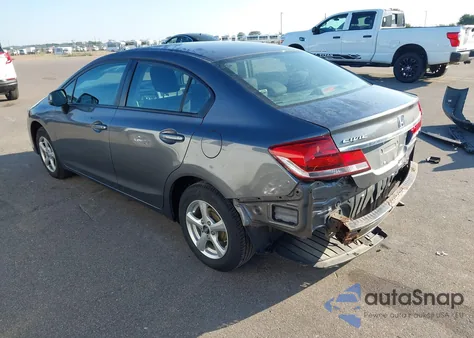 2013 Honda Civic Lx из США, поврежденный, VIN 19XFB2F52DE099520